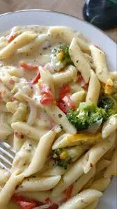 Cheese White Sauce Macaroni Pasta