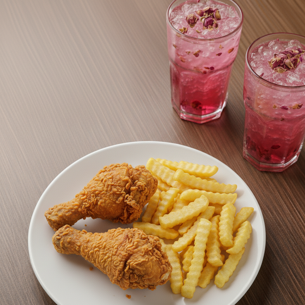 Chicken Leg & Fries Combo