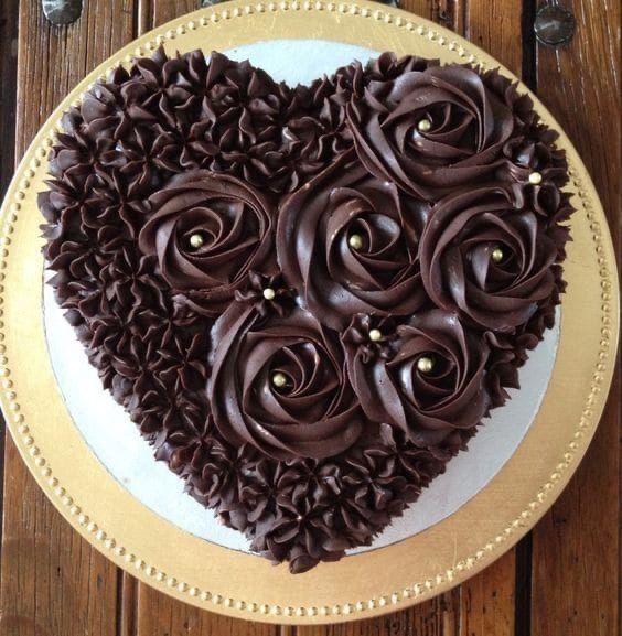 Choco Heart Cake