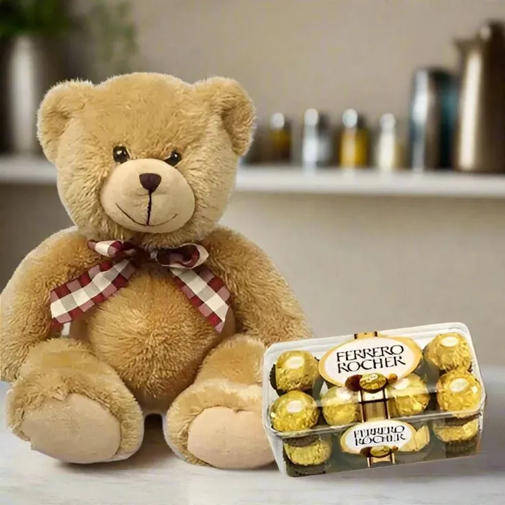 Chocolate and Teddy Combo