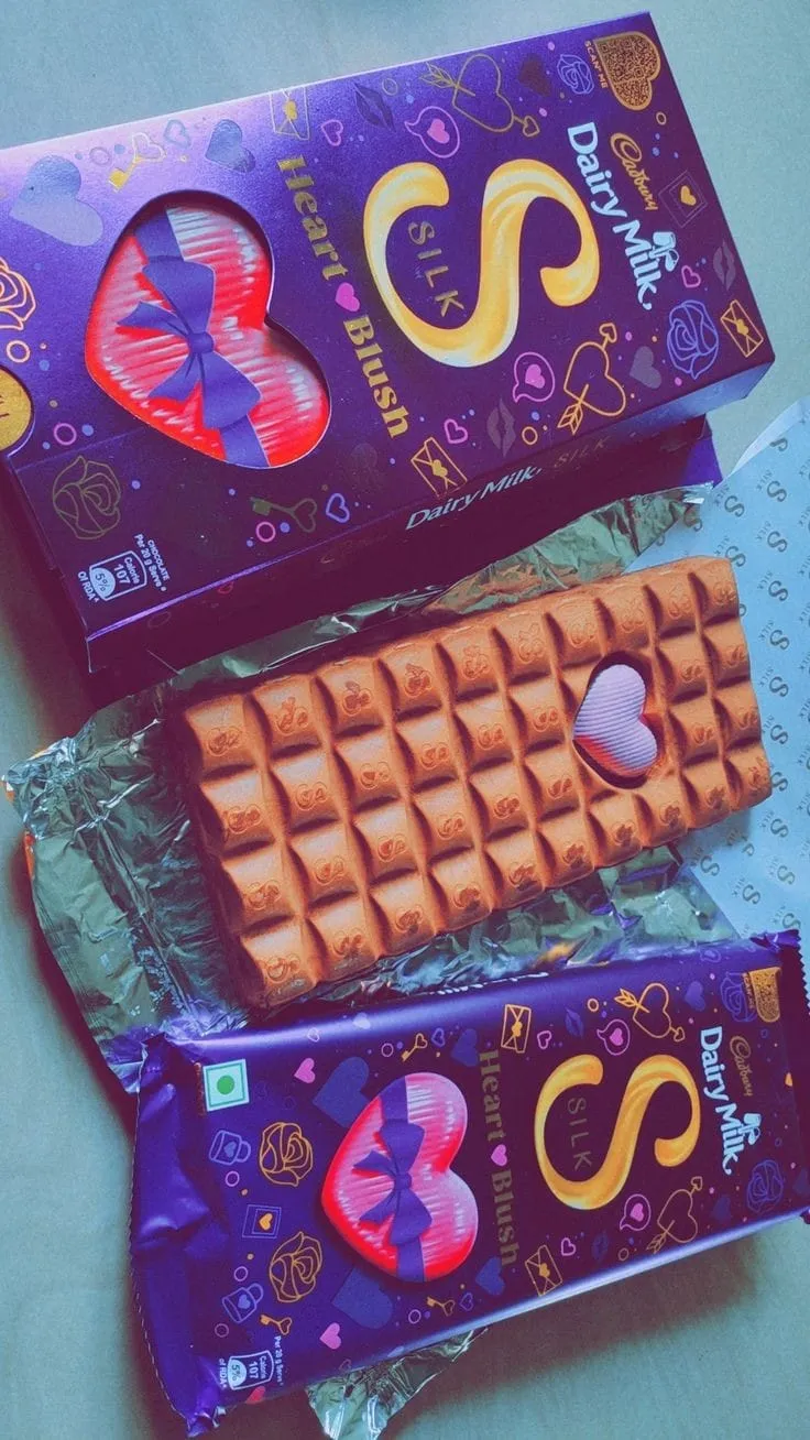 Dairy Milk Heart Blush