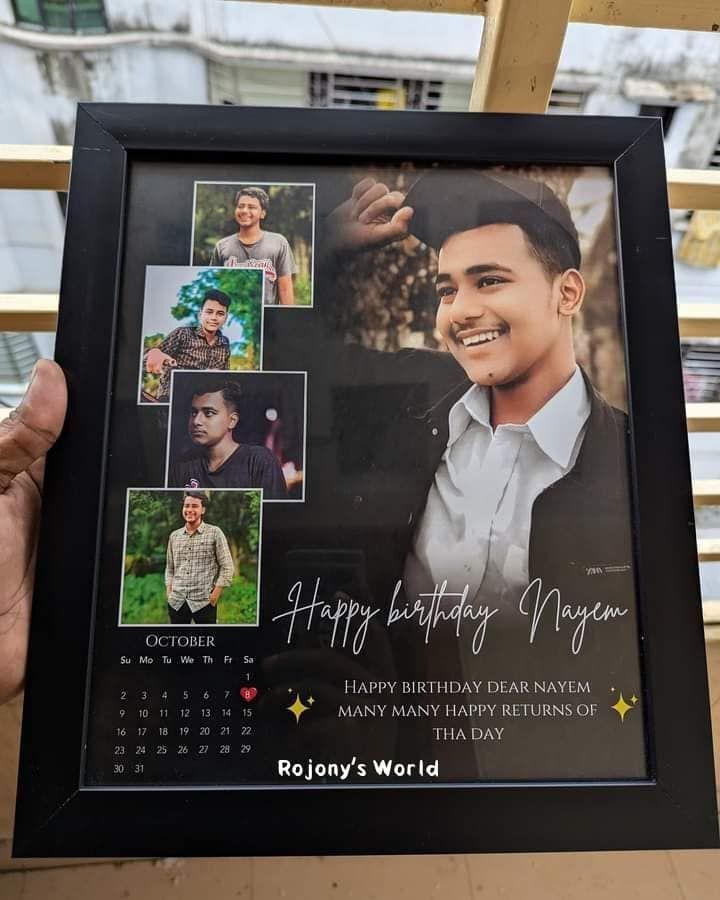 Customised Photo Frame